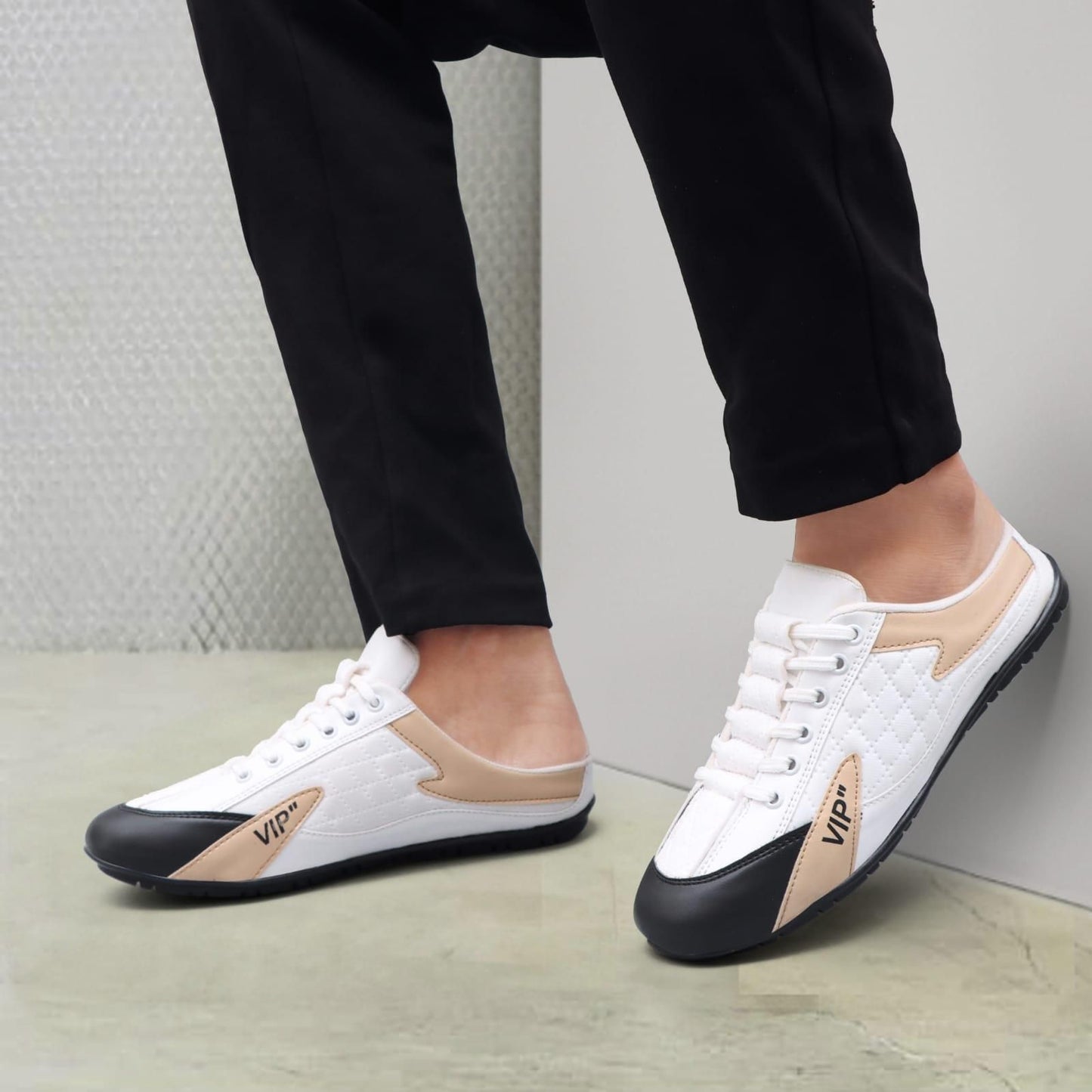 Men's Perfect Fusion of Loafer & Half Drag Sneaker