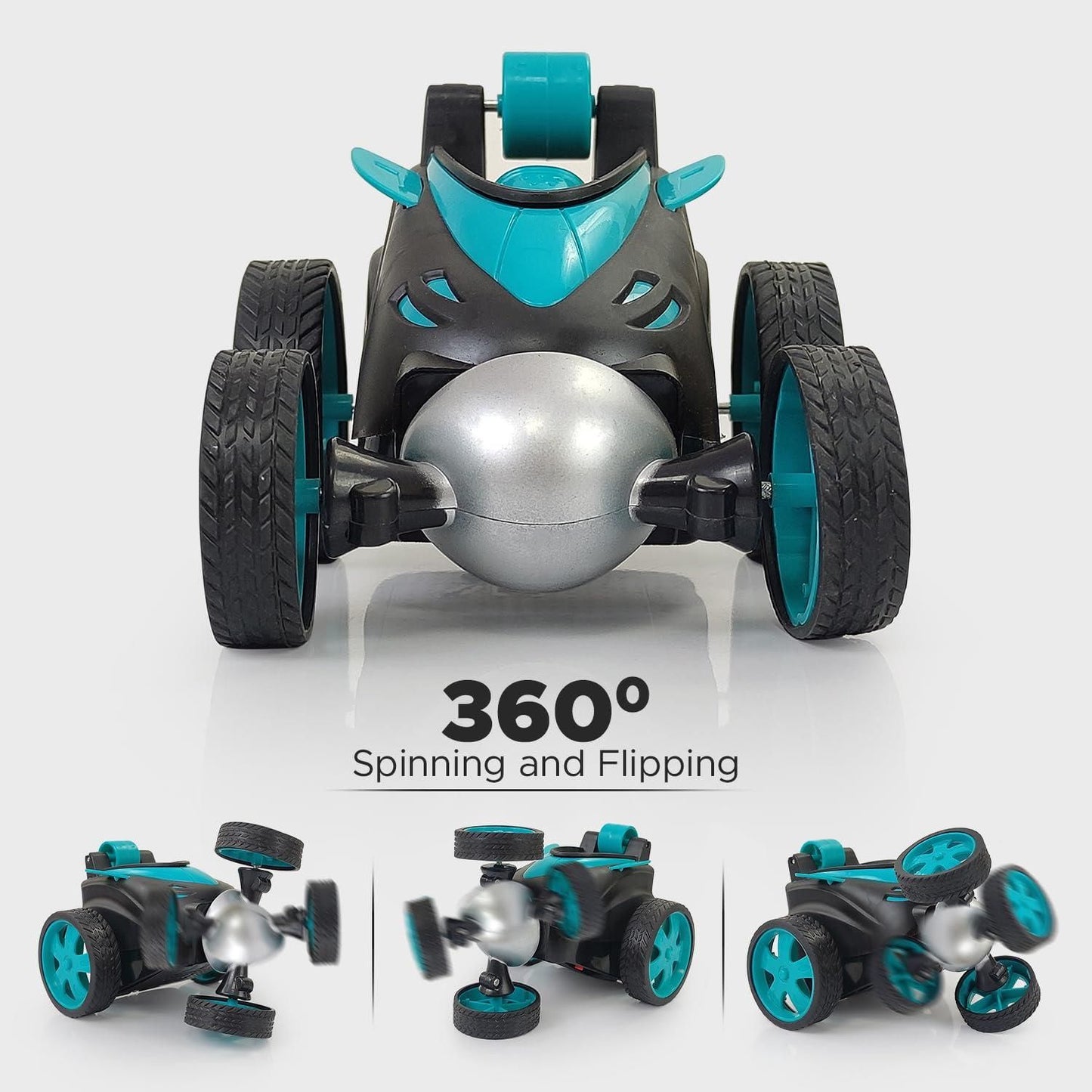 Remote Control RC Stunt Vehicle 360�Rotating Rolling Radio Control Electric Race Car