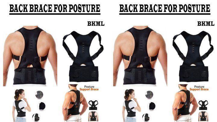 Posture (Back Support For Lower and Upper Back Brace Support and Pain Relief belt)