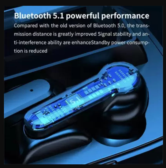 M19 Bluetooth Headset��(Multicolor, True Wireless)