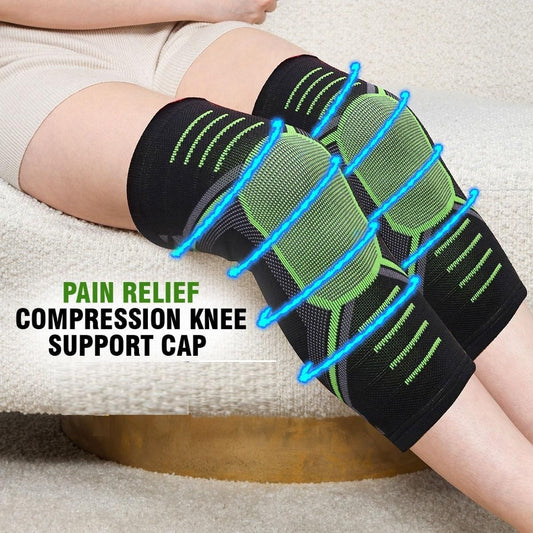 Knee Pads Compression Fit Support for Joint Pain and Arthritis Relief