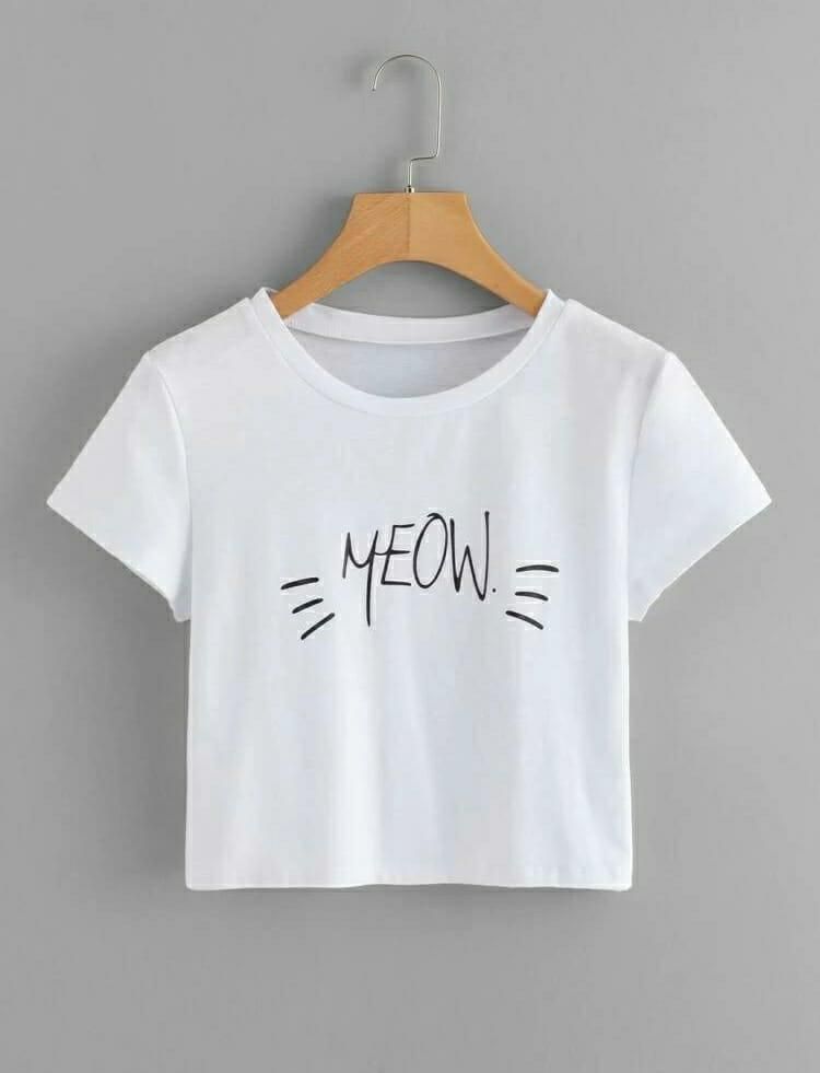 Women's Cotton Printed T-Shirt