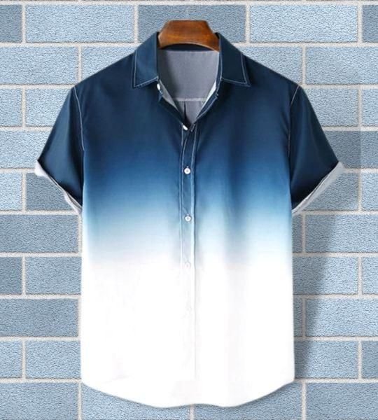 Cotton Printed Half  Sleeves Regular Fit Mens Casual Shirt