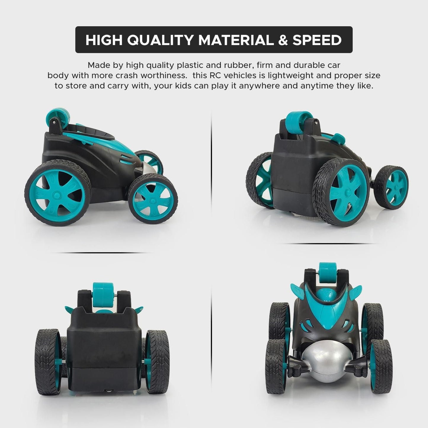 Remote Control RC Stunt Vehicle 360�Rotating Rolling Radio Control Electric Race Car