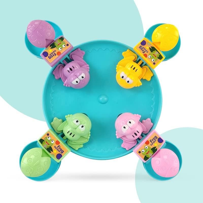 Fun Hungry Frog Eating Beans Games, Table Top Desktop Finger Toy Game