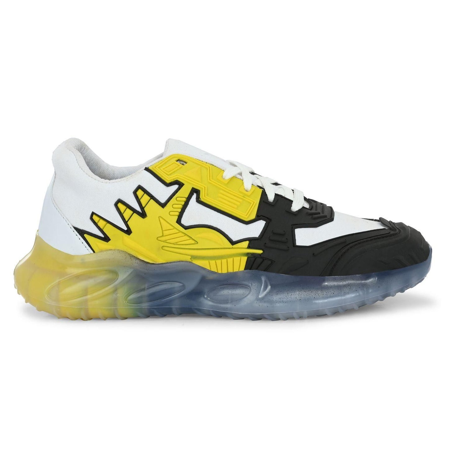 Knight Walkers Yellow Sneakers For Men