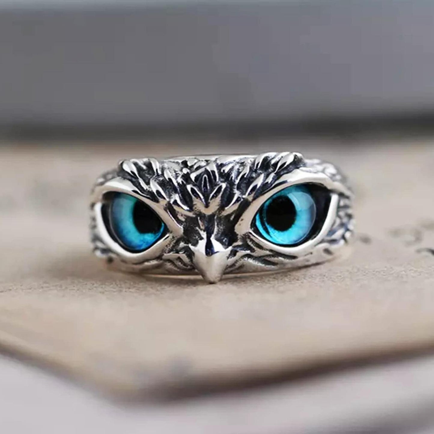 Unique Silver Plated Ring