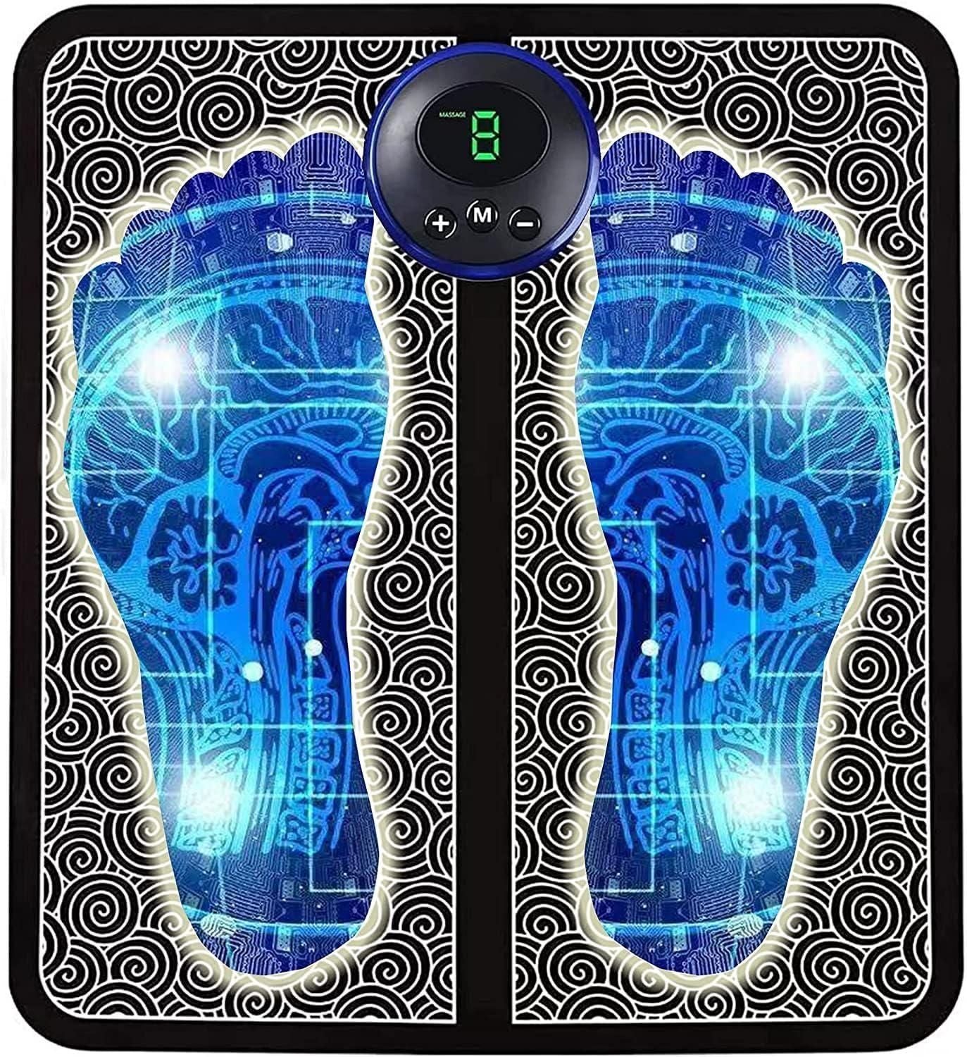 Vibrating Bubble Electric Ems Foot Massager Pad