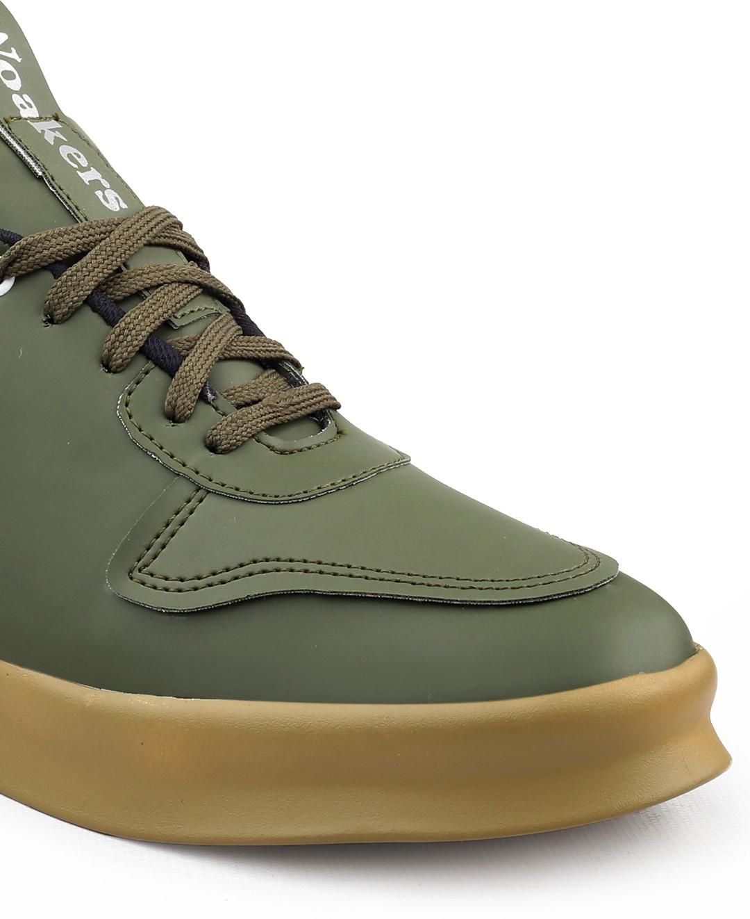 Woakers Green Men's Casual Sneakers